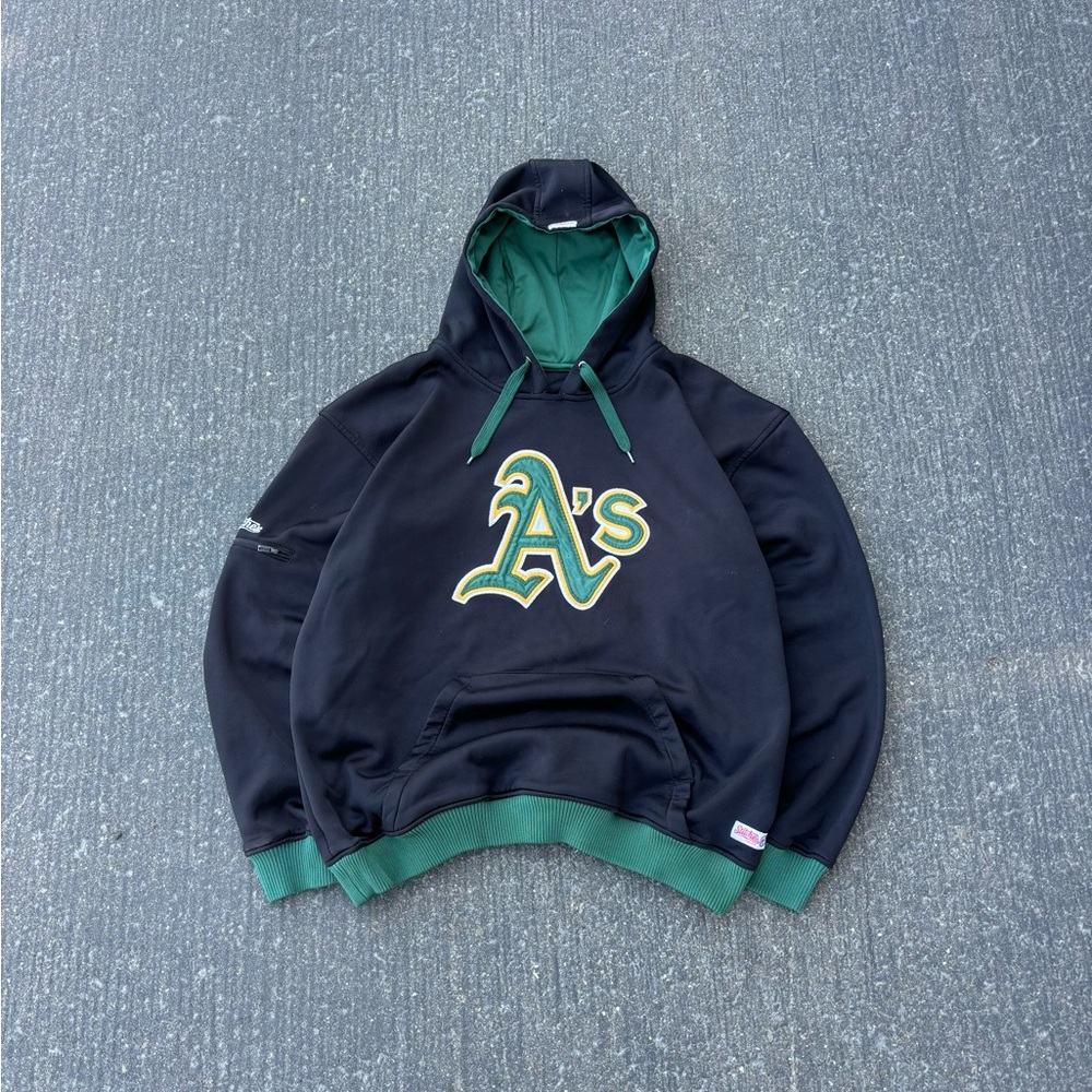 Y2K Stitches Athletic Gear Oakland A’s Athletics Hoodie Sweater Pullover